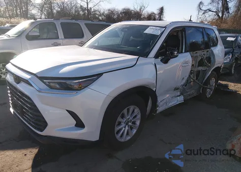 2024 Toyota Grand Highlander Xle из США, поврежденный, VIN 5TDAAAB54RS056968